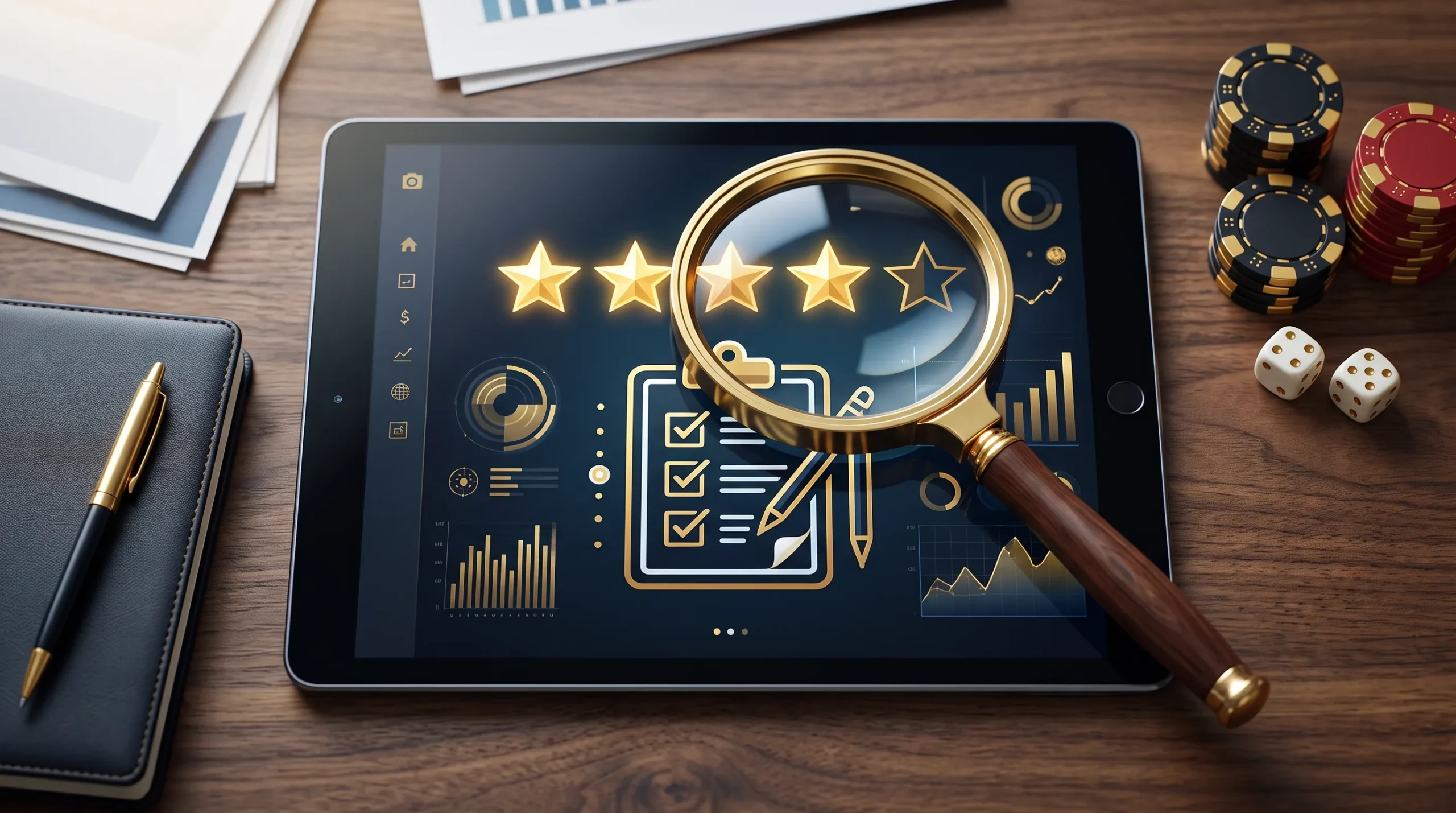Casinobeoordelingen evalueren